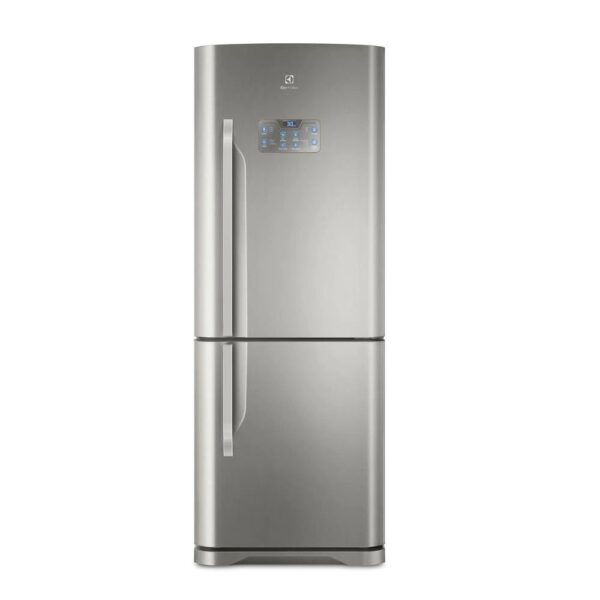 Refrigerador Bottom Db53x Frost Free Painel Blue Touch 454 Litros Inox Electrolux Inox